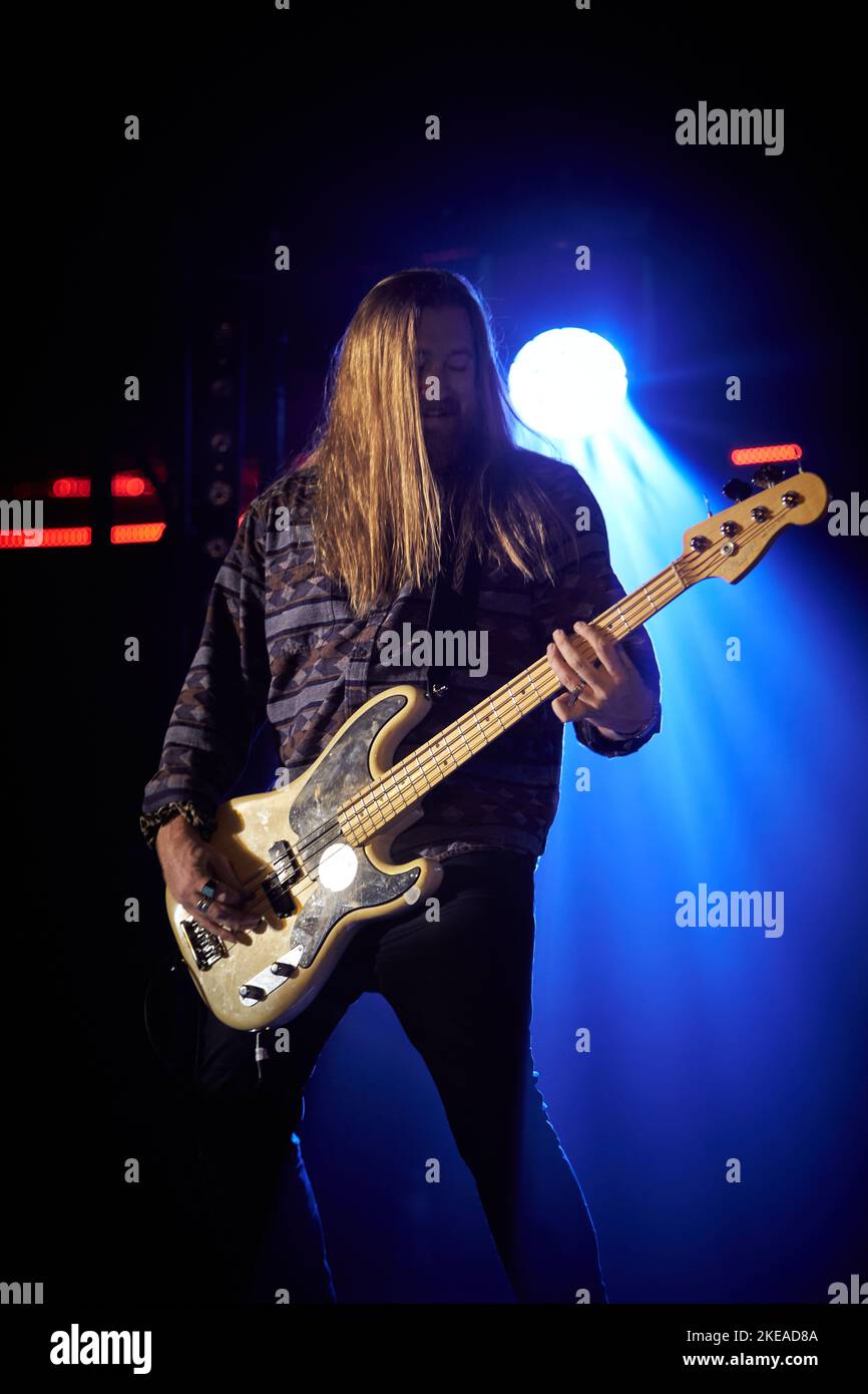 The Mercury Riots, Performing live at Hard Rock Hell XV, November 2022 ...