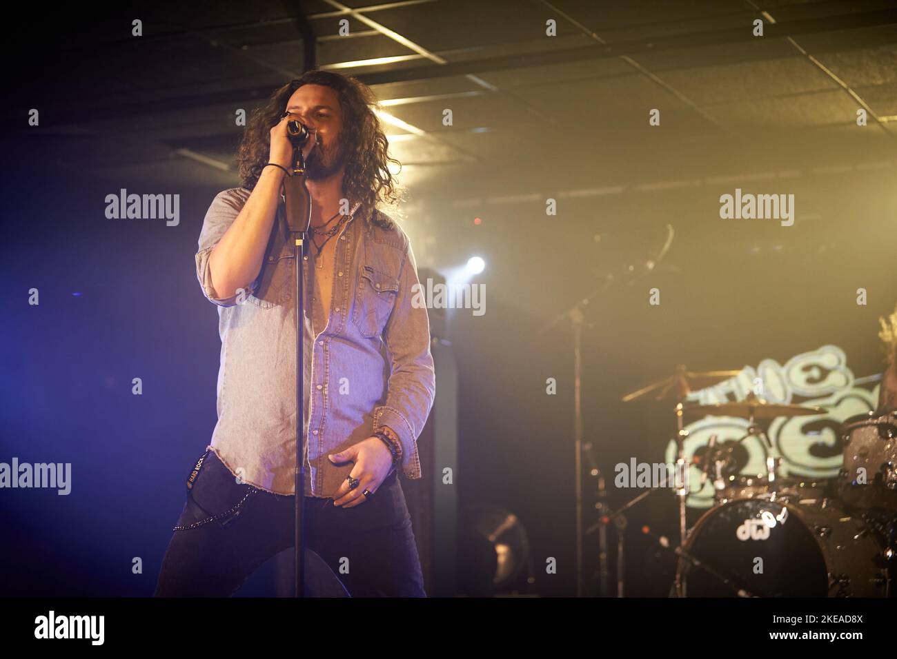 The Mercury Riots, Performing live at Hard Rock Hell XV, November 2022 ...