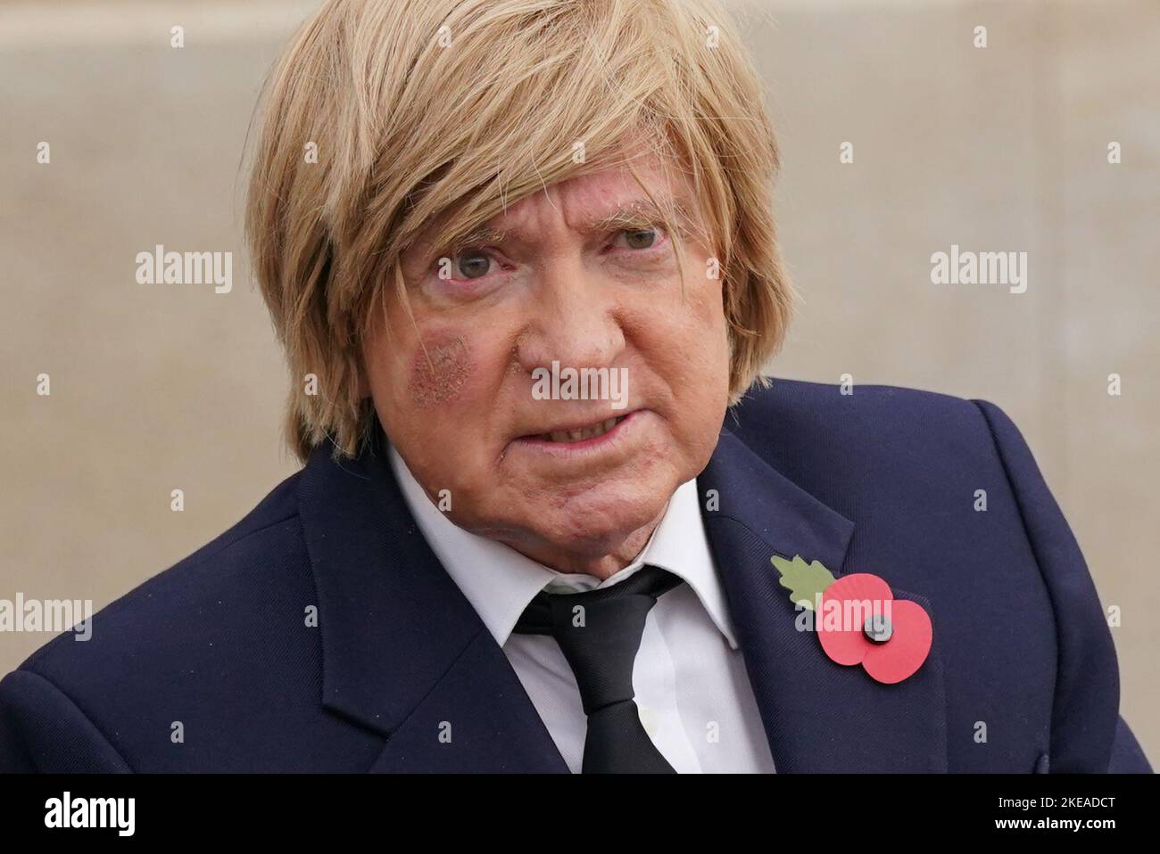Conservative MP Michael Fabricant at the National Memorial Arboretum, Alrewas, Staffordshire, ahead of the Armistice Day service, marking the anniversary of the end of the First World War. Picture date: Friday November 11, 2022. Stock Photo