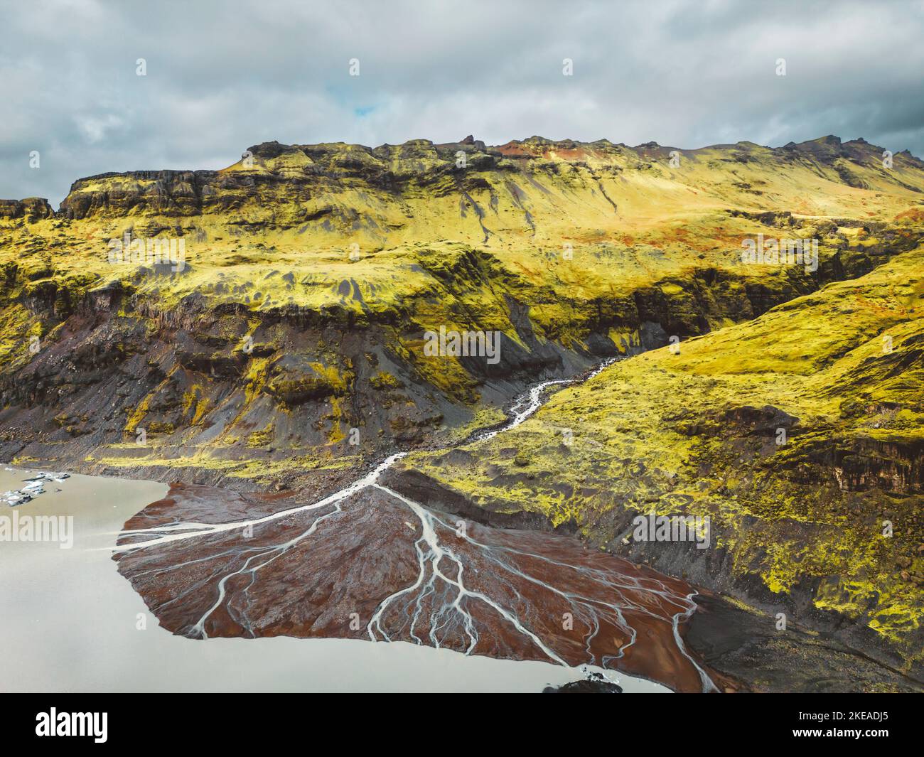 Aerial view hiking team hi-res stock photography and images - Alamy