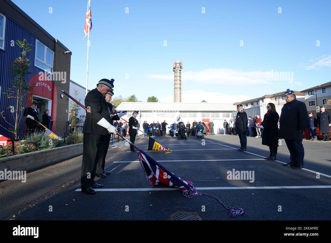 Armed Forces Veterans Observe A Two Minute Silence On Armistice Day At Armed Forces Veterans Observe A Two Minute Silence On Armistice Day At