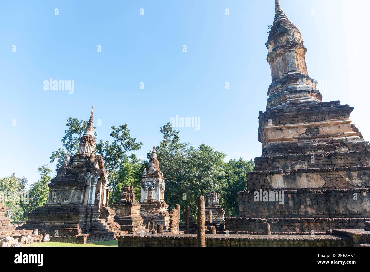Templo del Buda Esmeralda (W  at Phra Kaew): el templo budista más famoso y venerado de todo Tailandia tiene esta distinción Stock Photo