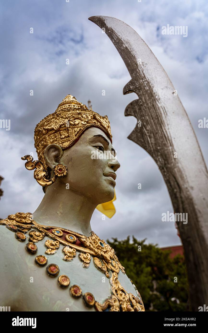 Wat Jed Yod, built in 1497, is a large active temple where monks live ...