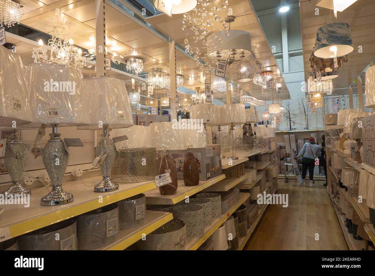 Homeware and lights hi-res stock photography and images - Alamy