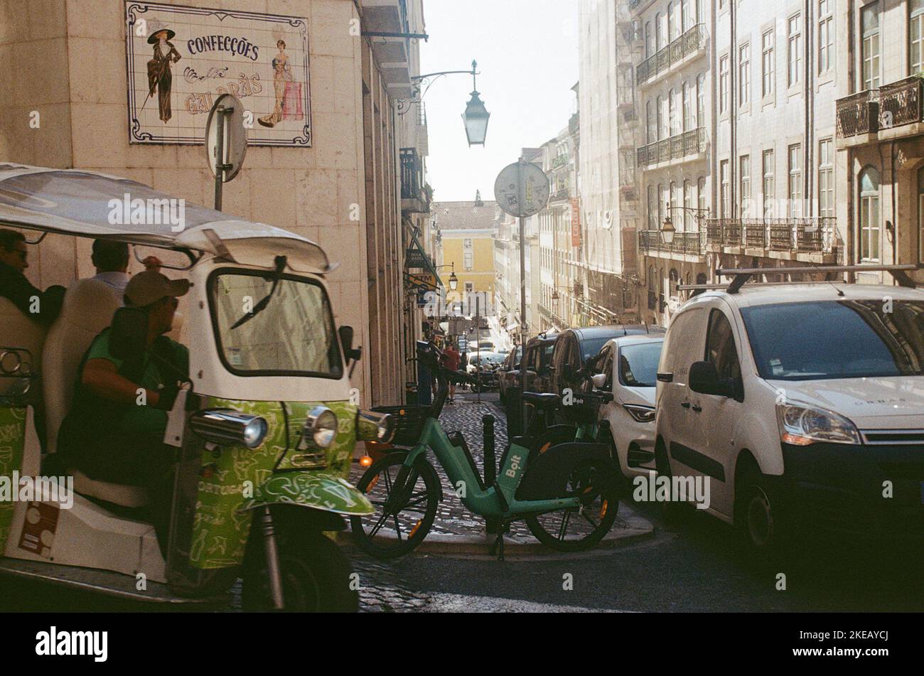 Lisbon 35mm Colour Film Stock Photo Alamy