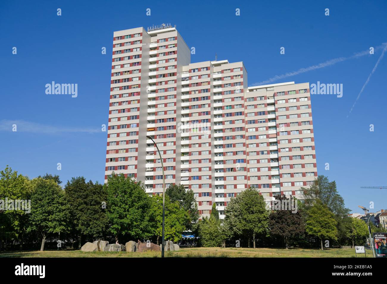 Hochhaus, Platz der Vereinten Nationen, Friedrichshain, Friedrichshain