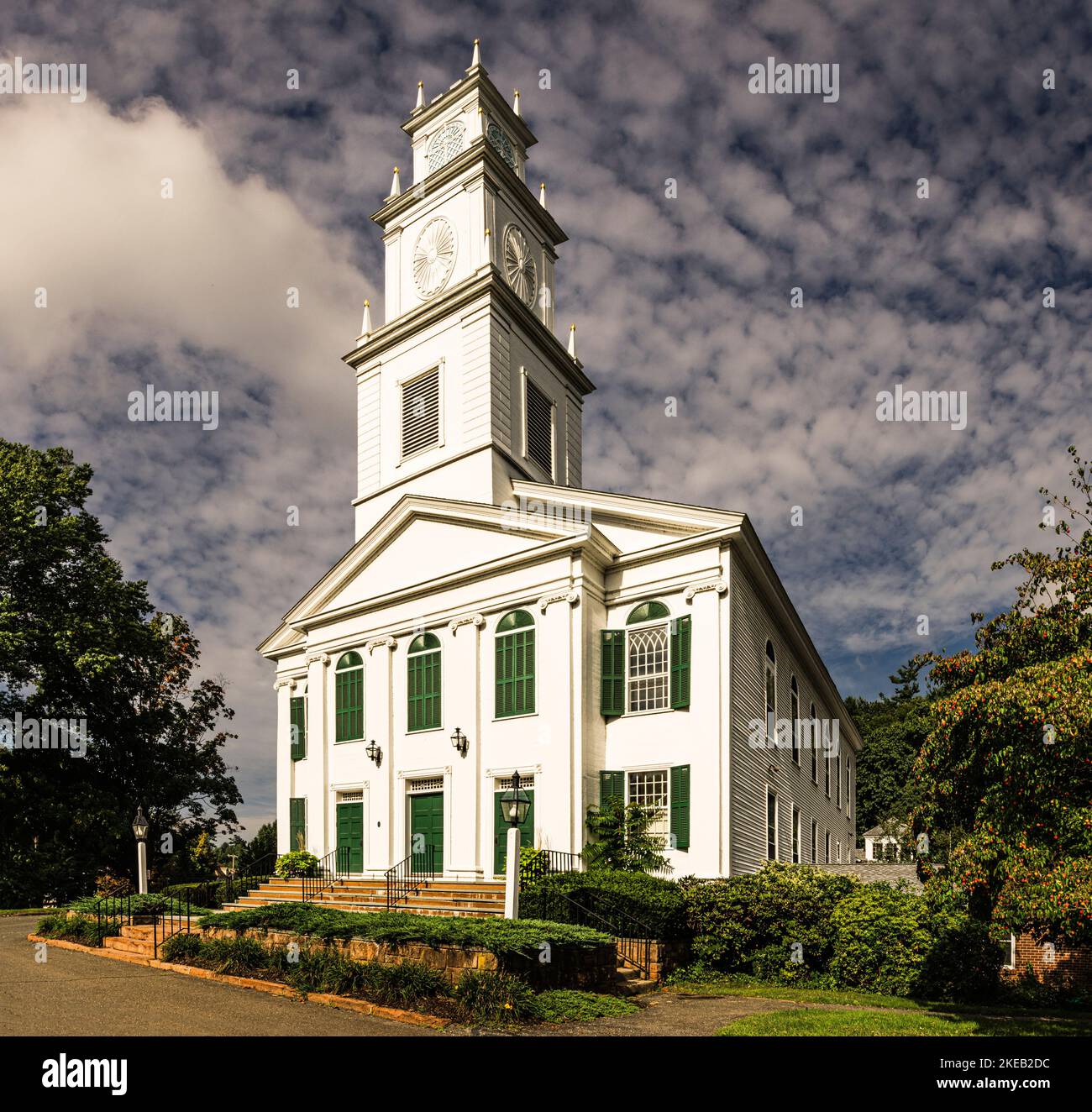 First Church of Christ   Simsbury, Connecticut, USA Stock Photo