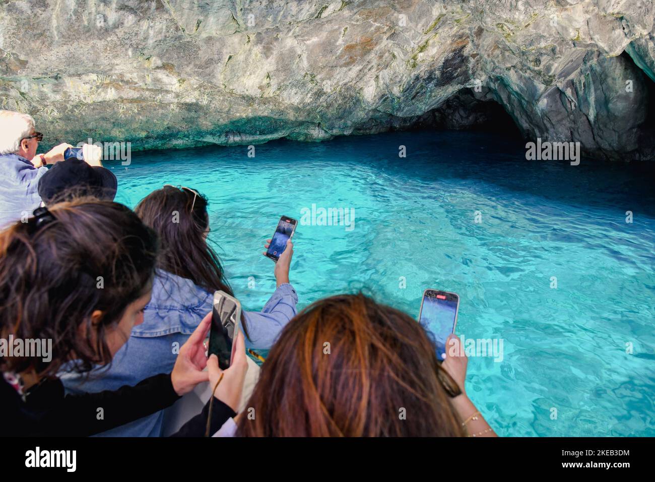 Green Grotto, Capri, Italy Stock Photo Alamy