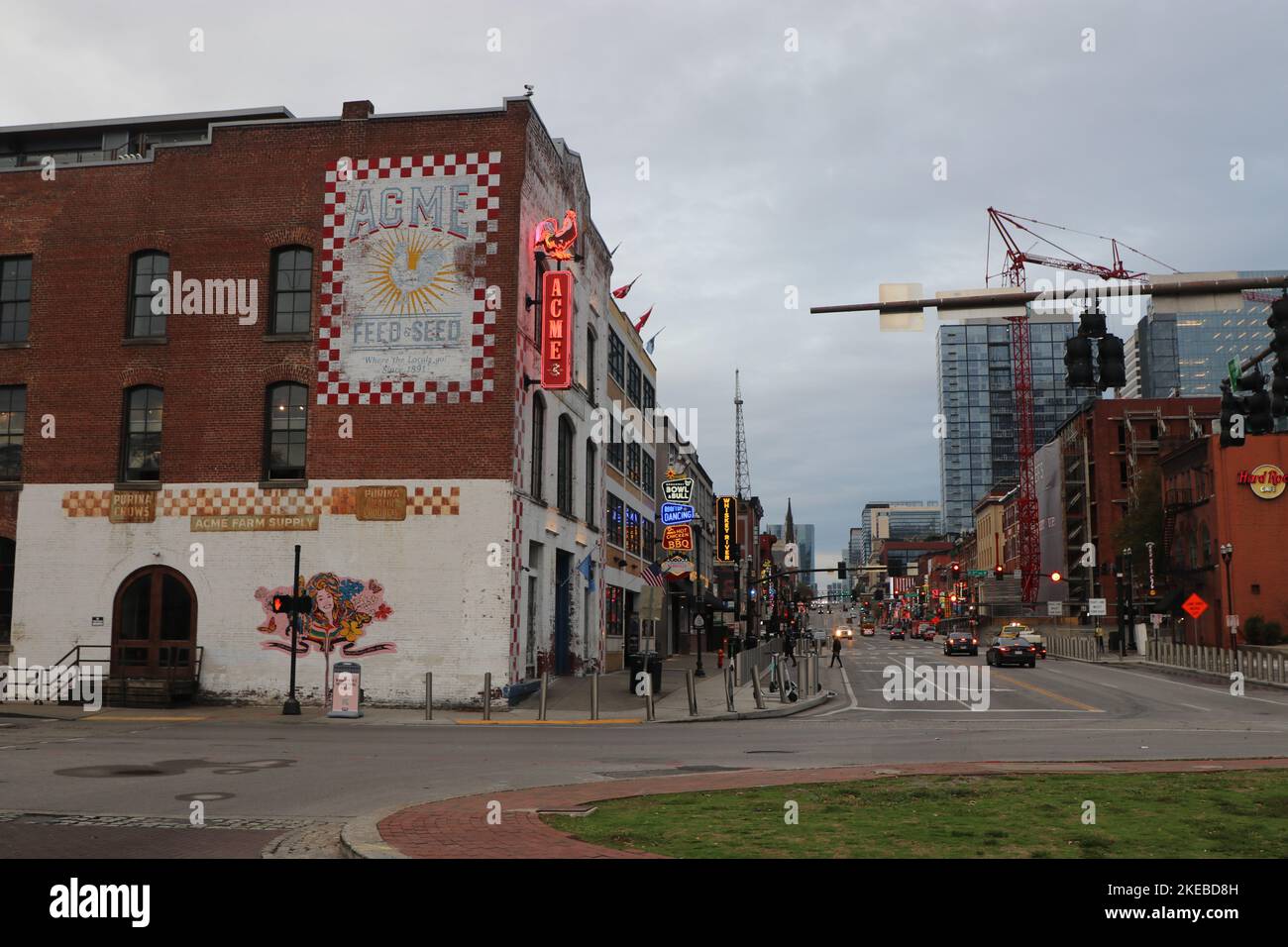 Acme Feed and Seed in downtown Nashville Stock Photo Alamy
