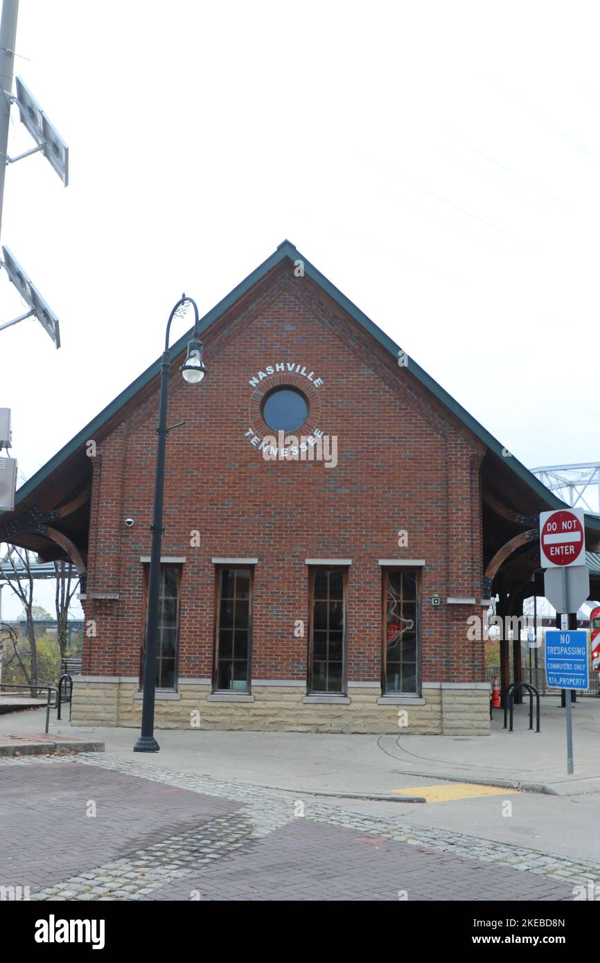 Nashville Historic Train station Stock Photo Alamy