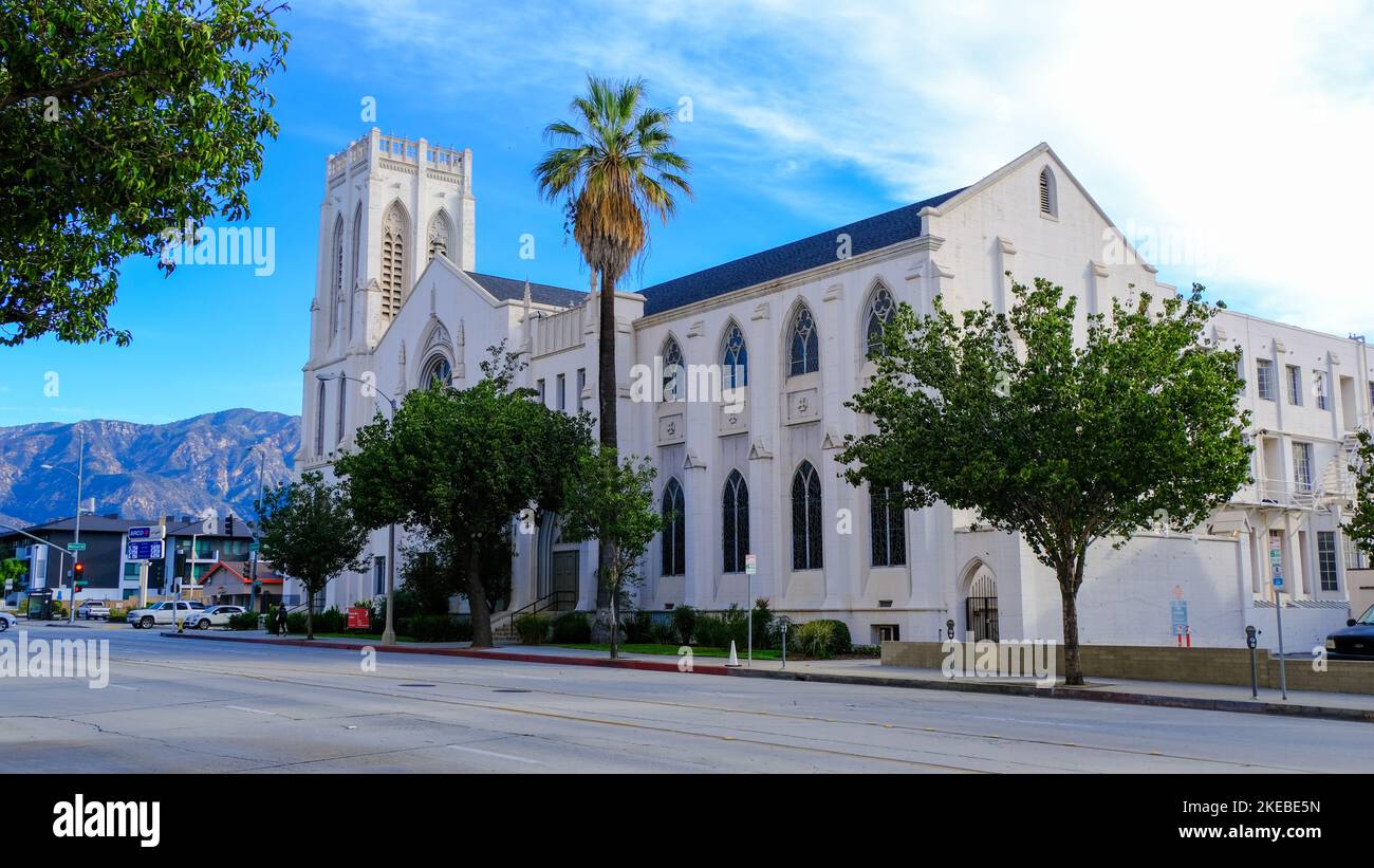 Providence Christian College at Pasadena, Los Angeles, USA Stock Photo