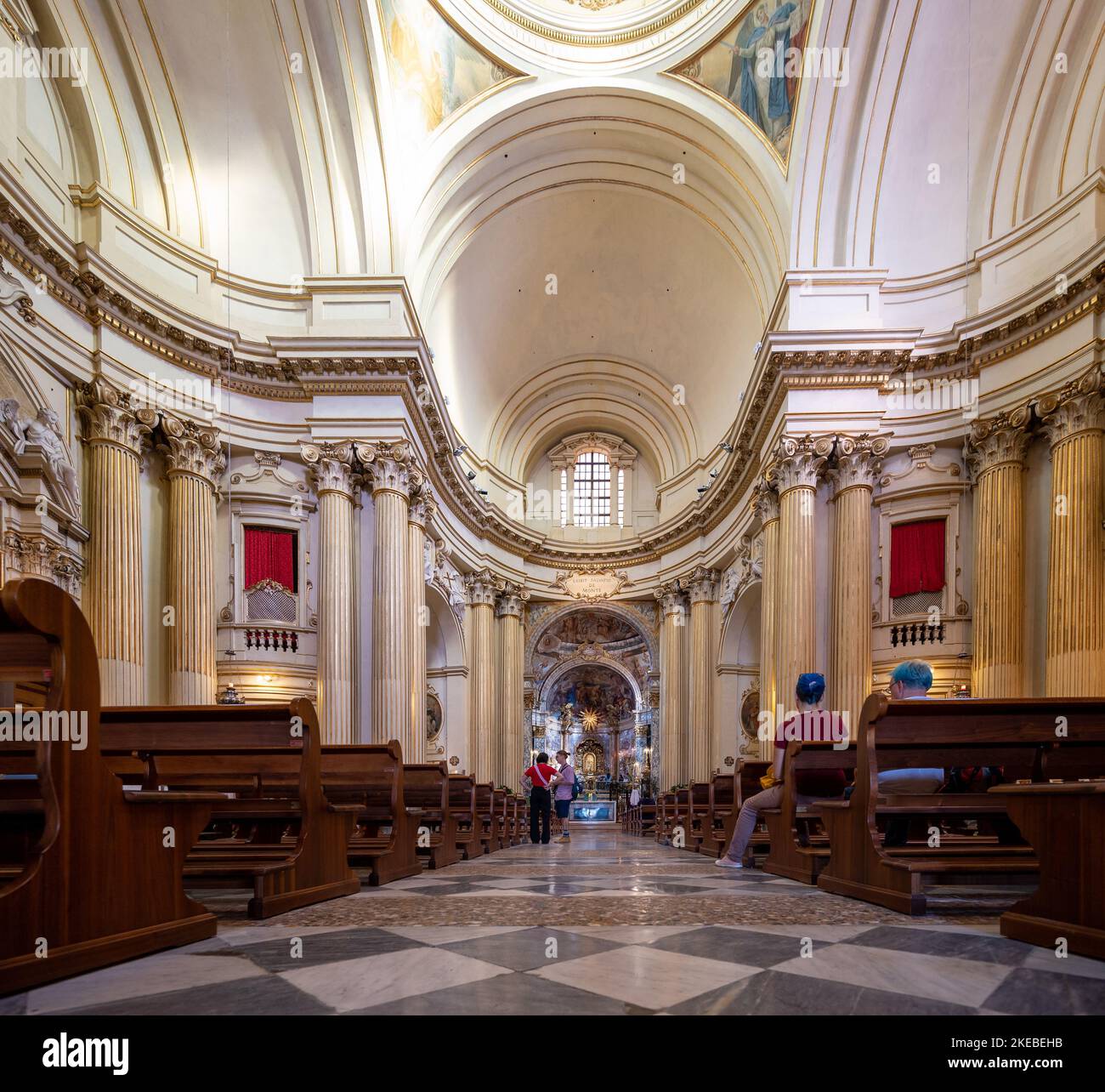 Santuario Beata Vergine Di San Luca Italy, October 2022 - architectural and artistic views of the sanctuary