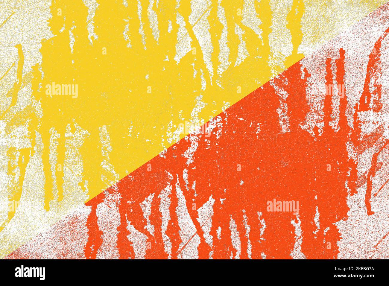 Bhutan flag painted on old distressed concrete wall background Stock ...