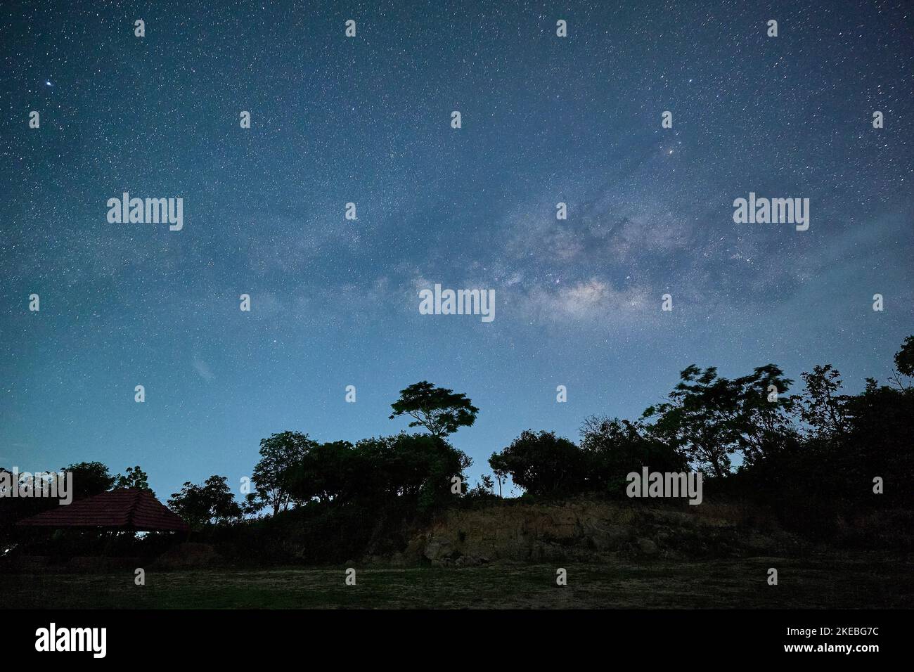 The mesmerizing starry night sky - great for a wallpaper Stock Photo ...