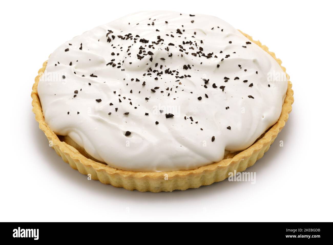 classic banoffee pie recipe, English dessert Stock Photo