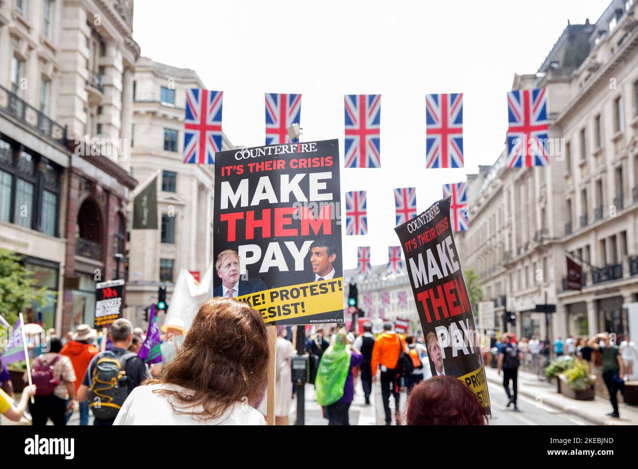 March Rising Participants gather and march during ‘We demand better’ demonstration ...