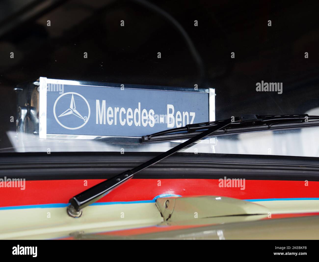 Detail of 1972 Mercedes-Benz LO 1112 Omnibus at the Mercedes-Benz ...