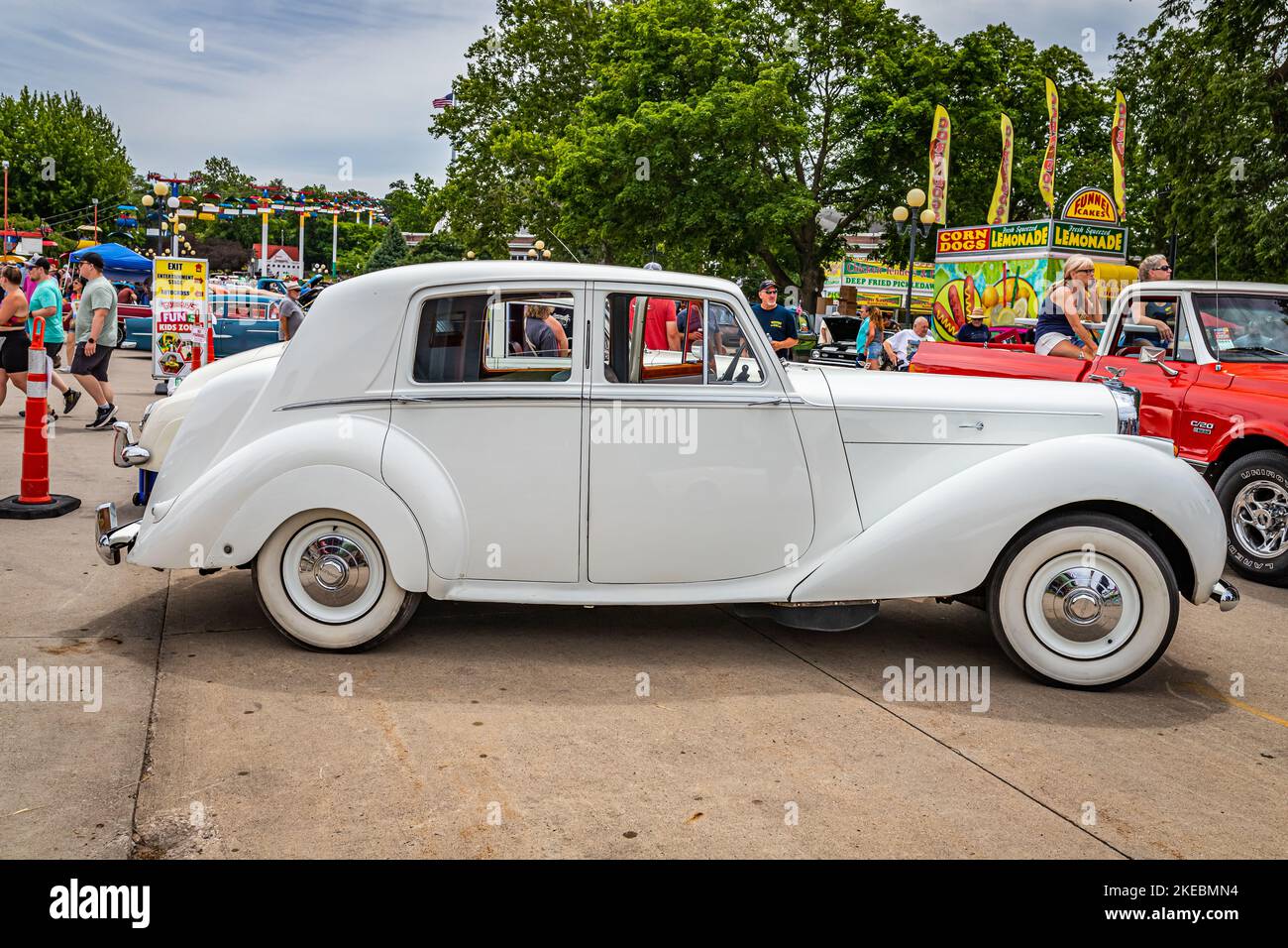 Des Moines, IA July 02, 2022 High perspective side view of a 1951
