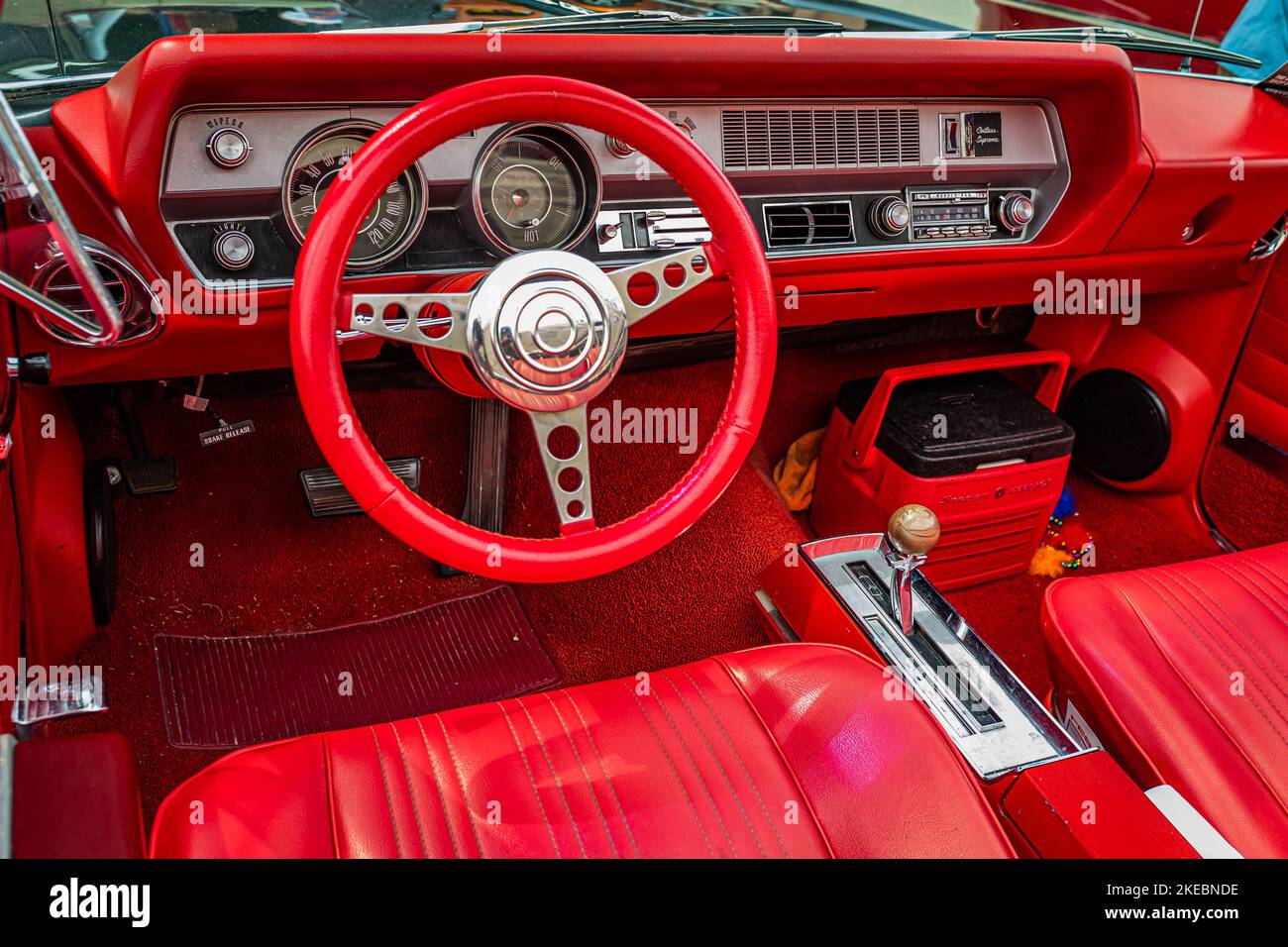 Des Moines, IA July 02, 2022 High perspective detail interior view