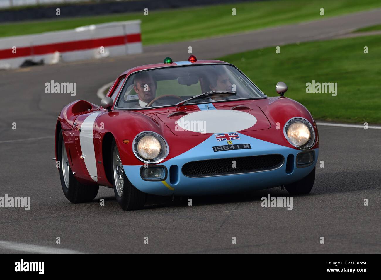 Ferrari 250 LM, Ferrari 75th Anniversary Celebration, pre-1966 competition cars, Formula 1, F1, GT cars, sports prototypes, Goodwood Revival, Goodwood Stock Photo