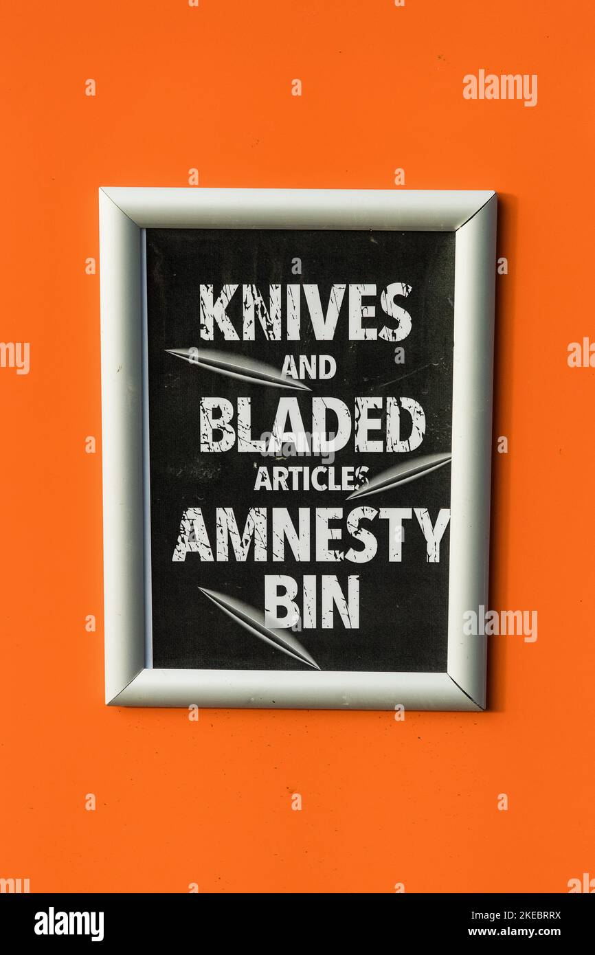 Windsor, UK. 11th November, 2022. One of several community knife and