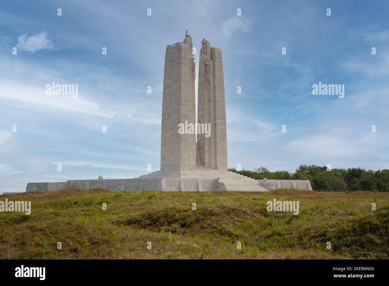 Canadian war memorial, Vimy Stock Photo - Alamy