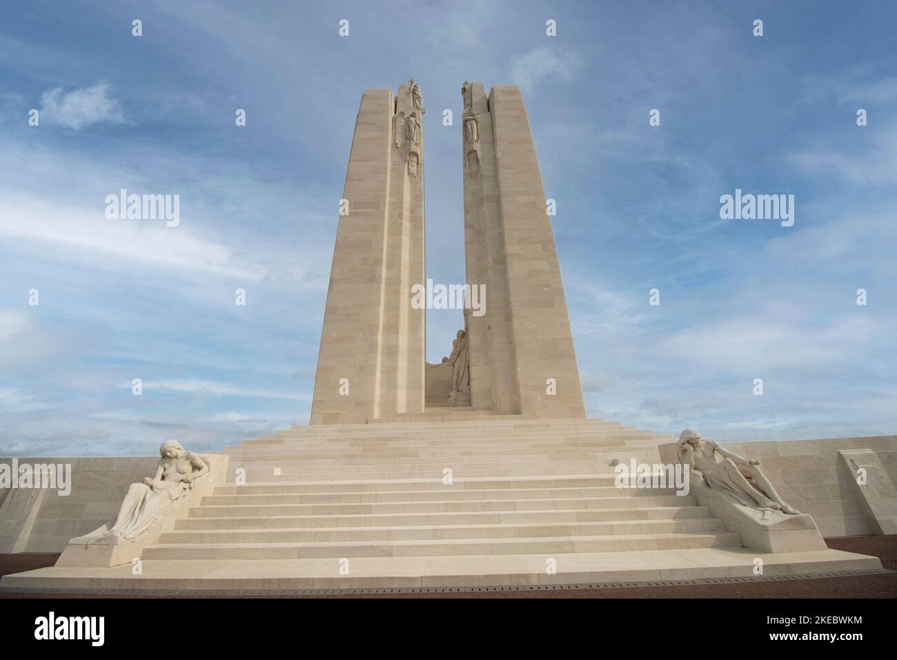 Canadian war memorial, Vimy Stock Photo - Alamy
