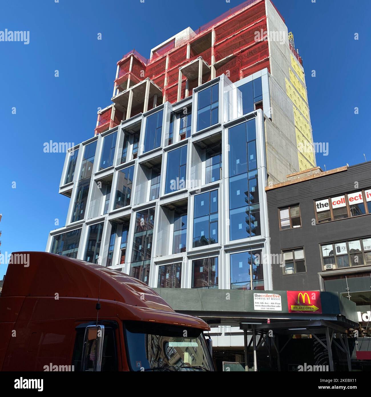 New York, NY, USA Nov 11, 2022 A new residential building under