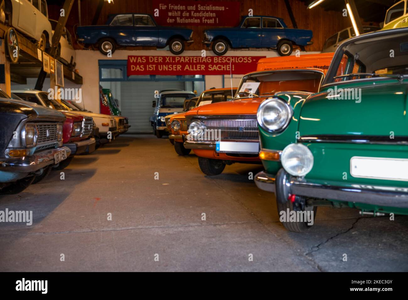 DDR Museum in Dragen on the island of Usedom in Mecklenburg Vorpommern. Stock Photo