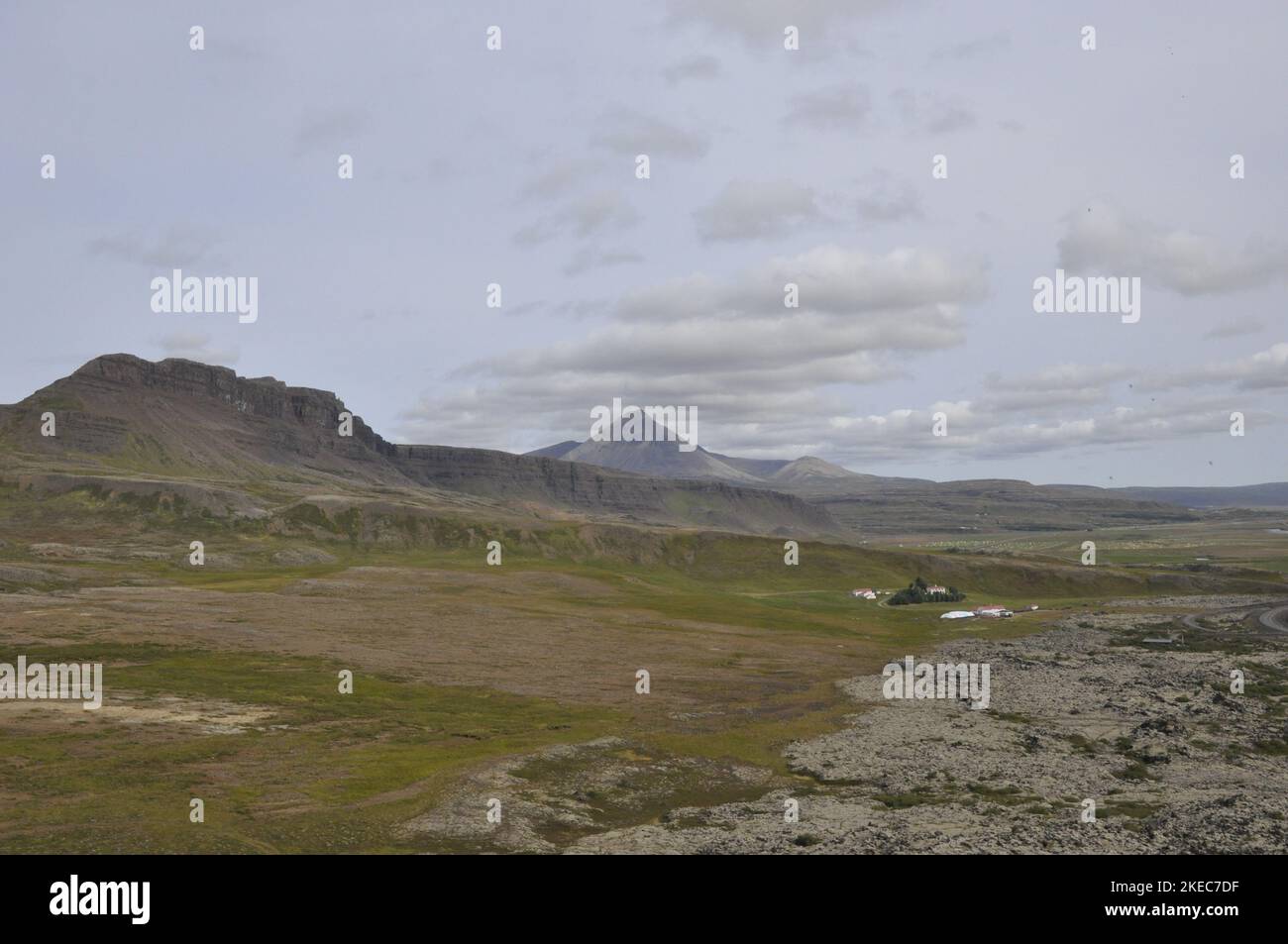 landscape in Iceland Stock Photo