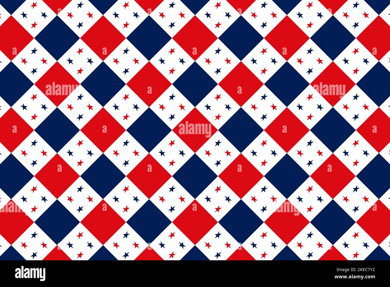 Geometric pattern in the colors of the national flag of Panama. The ...