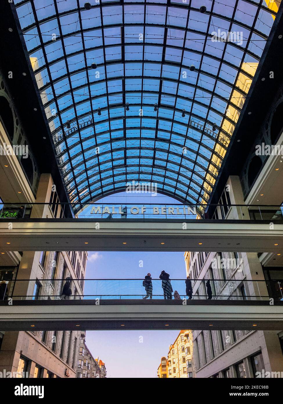 Mall of Berlin, shopping center, Berlin, capital, metropolis, big city ...