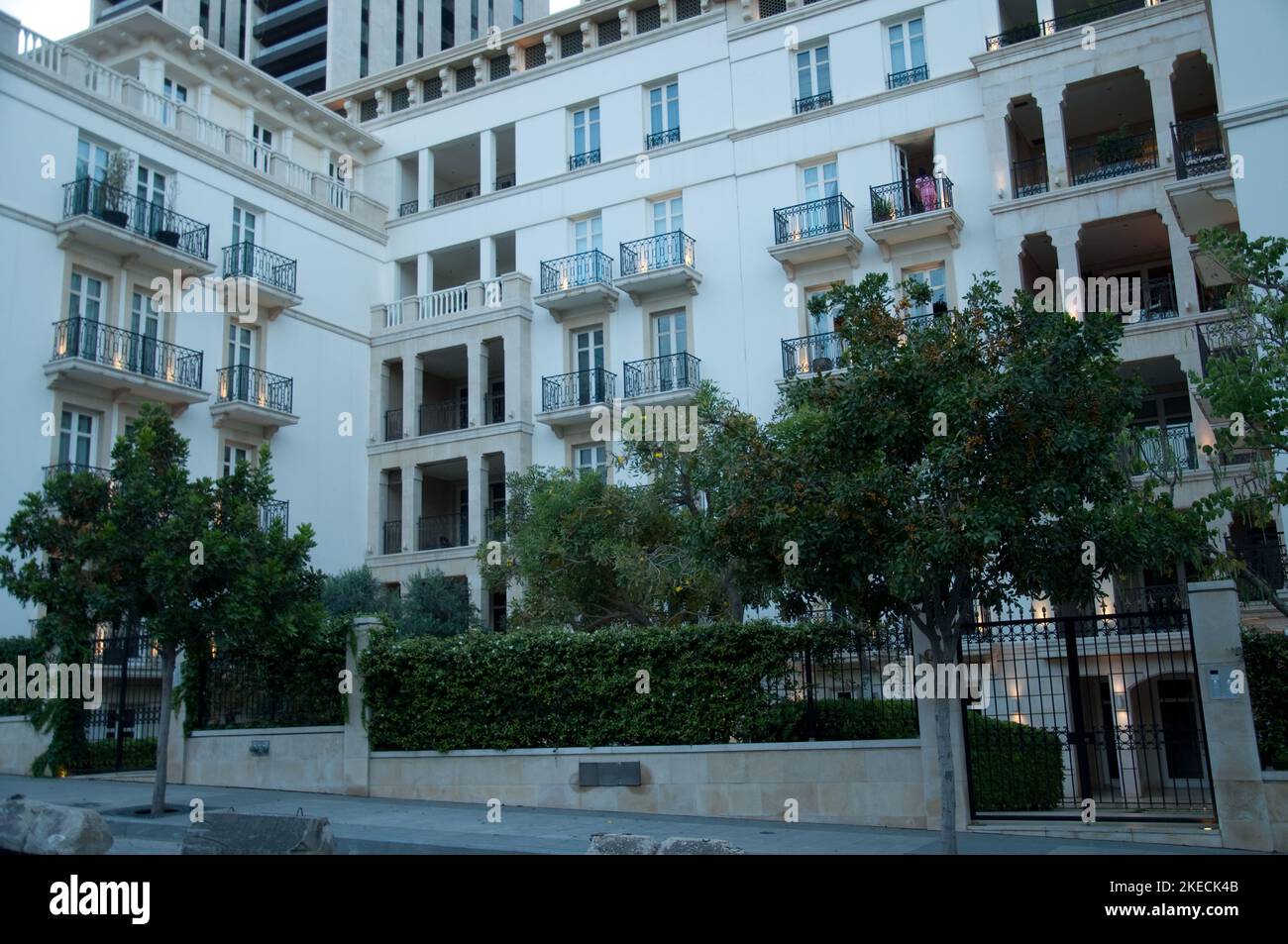 Modern Apartment Building, Beirut Central District, Beirut, Lebanon