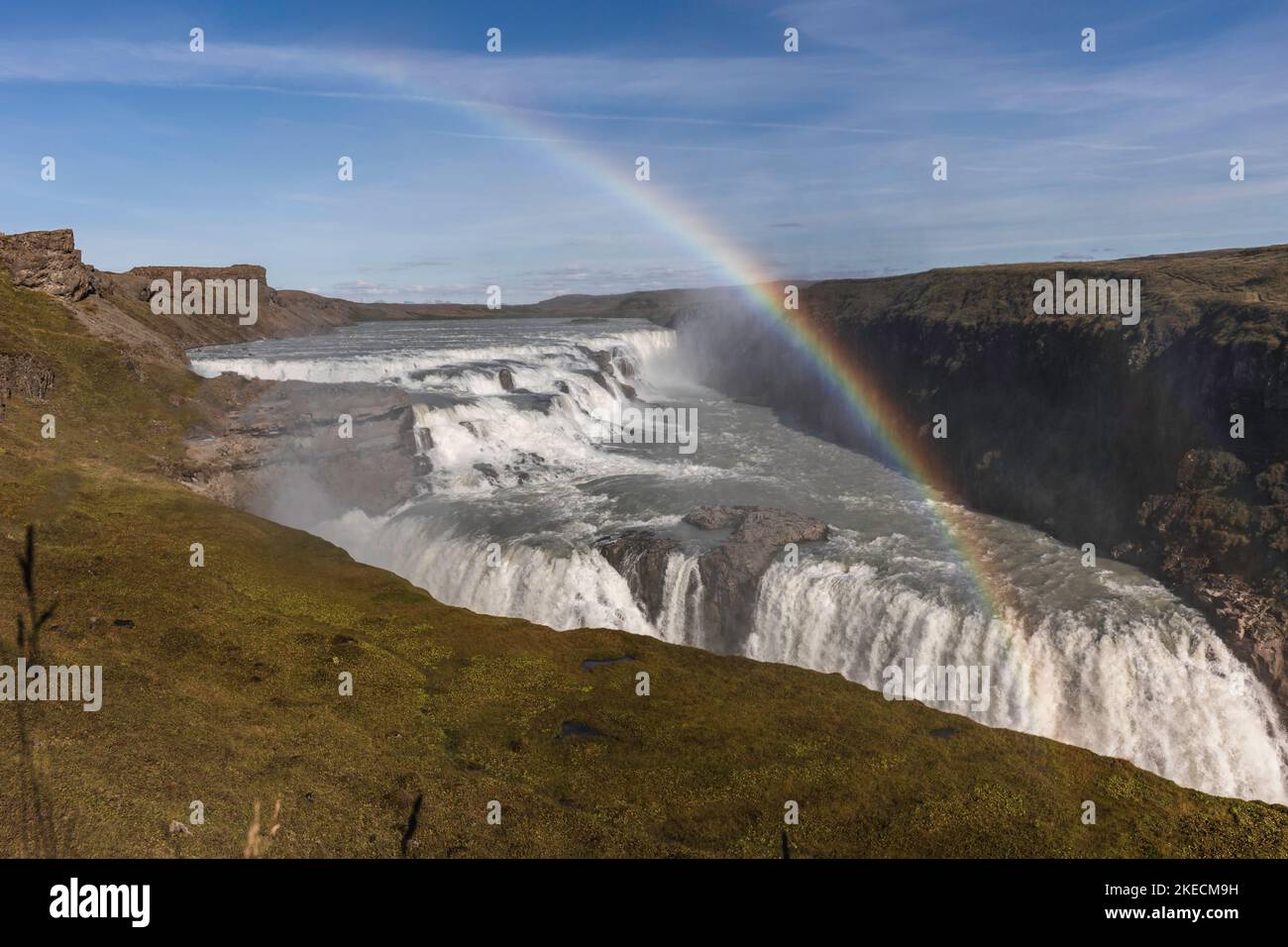 rainbow-over-gullfoss-in-iceland-stock-photo-alamy