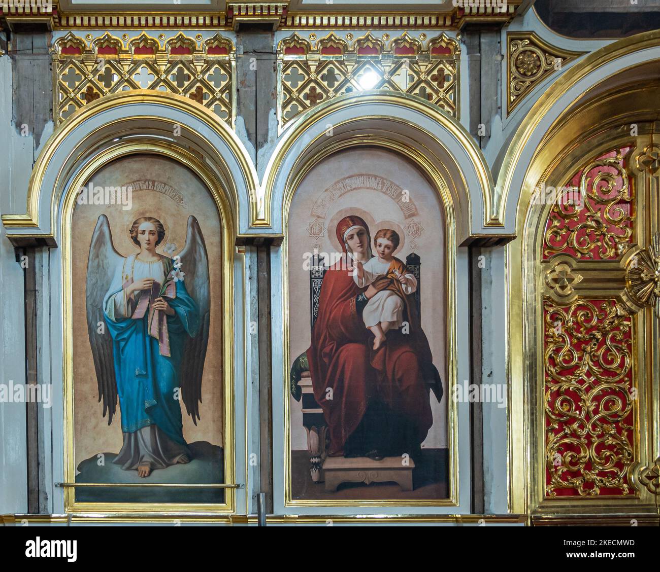 Helsinki, Finland - July 20, 2022: Uspenski Cathedral. Closeup of ...