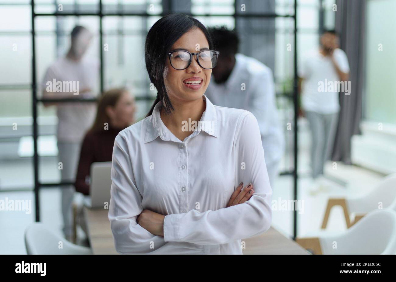Young lady in business hi-res stock photography and images - Alamy