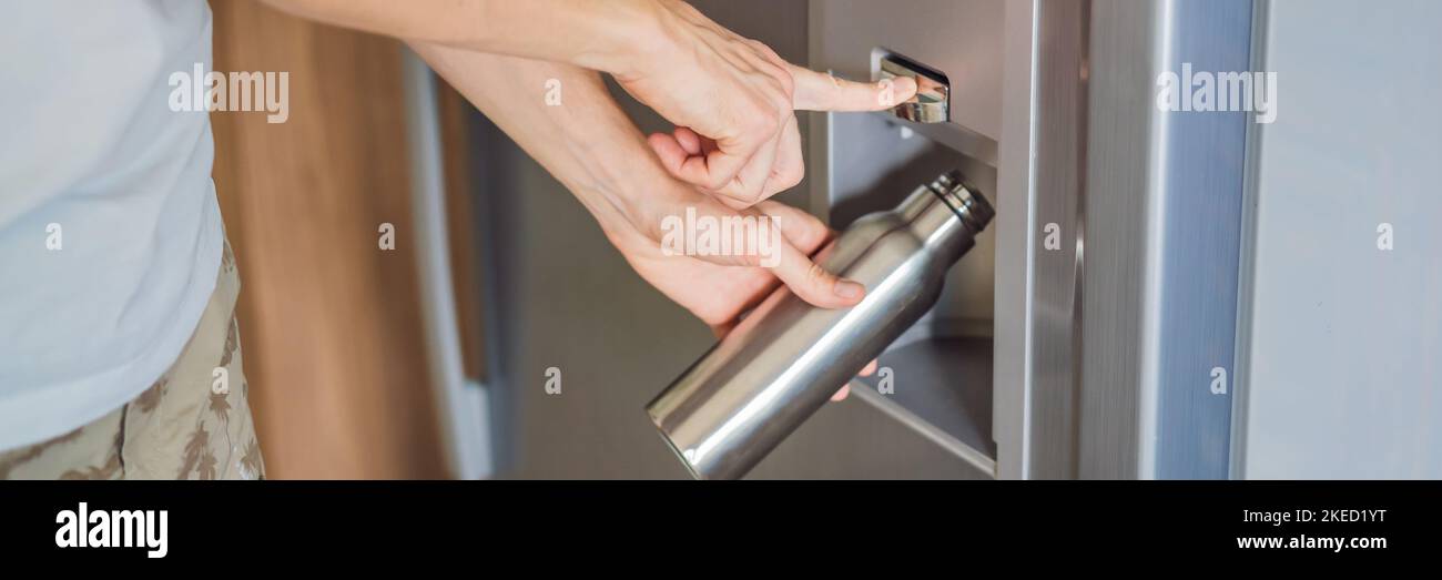 Water dispenser fridge hi-res stock photography and images - Alamy