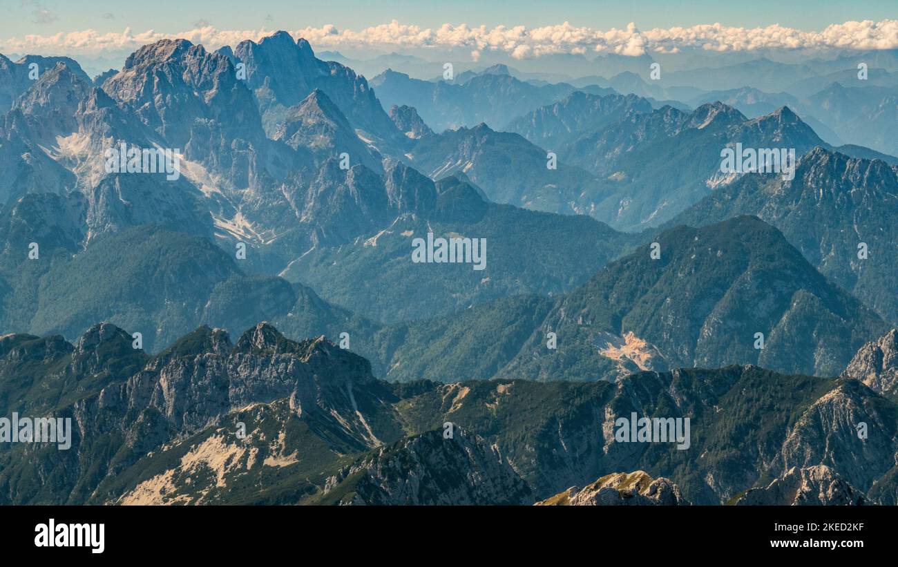 Panorama julian alps in hi-res stock photography and images - Alamy