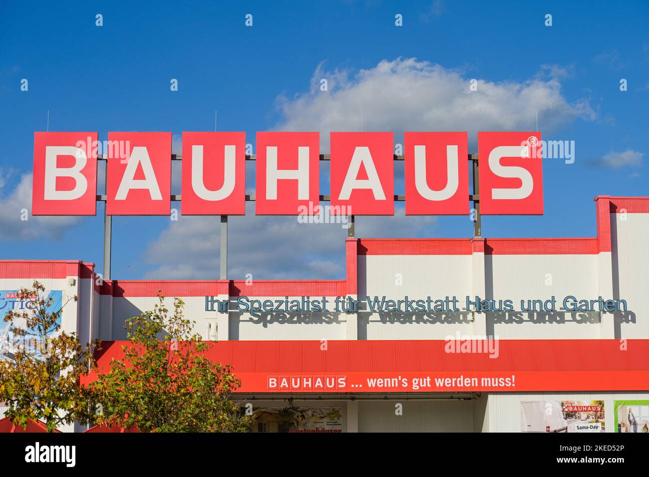 Bauhaus Baumarkt, An den Freiheitswiesen, Spandau, Berlin, Deutschland