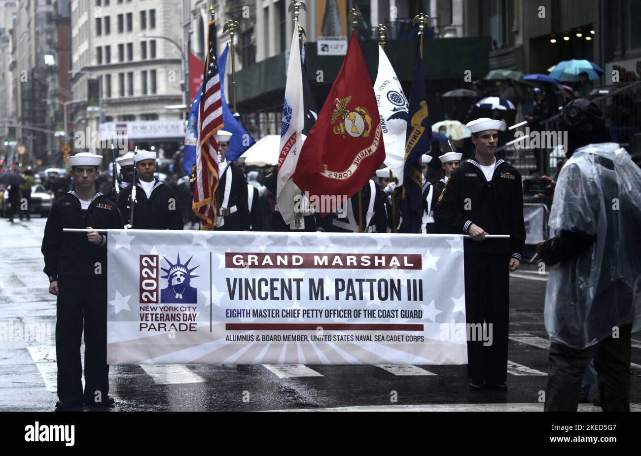 New York, USA. 11th Nov, 2022. (NEW) The 103rd Veterans Day Parade 2022 ...