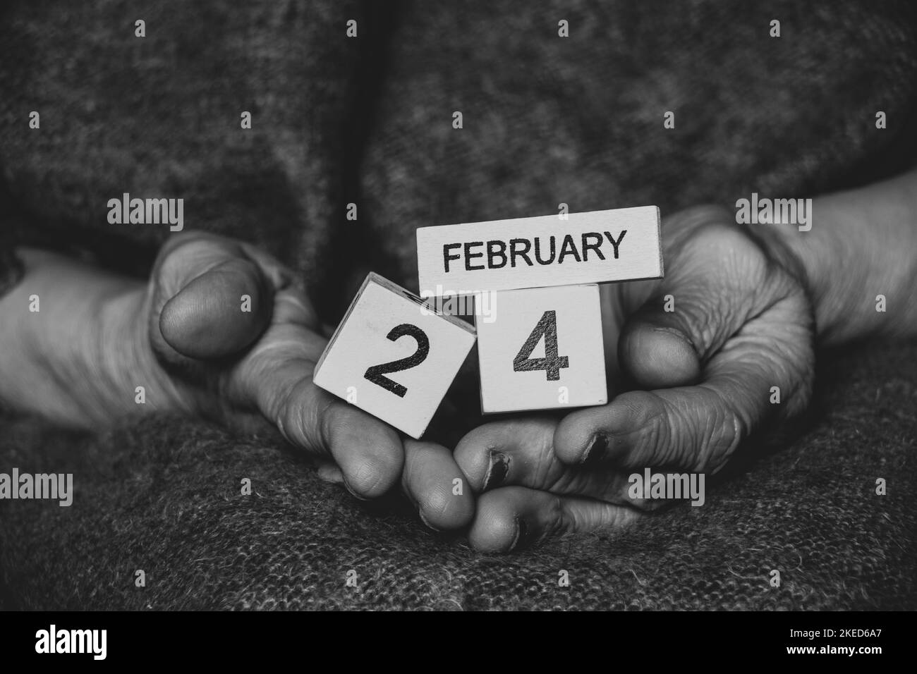 february calendar clipart black and white tree