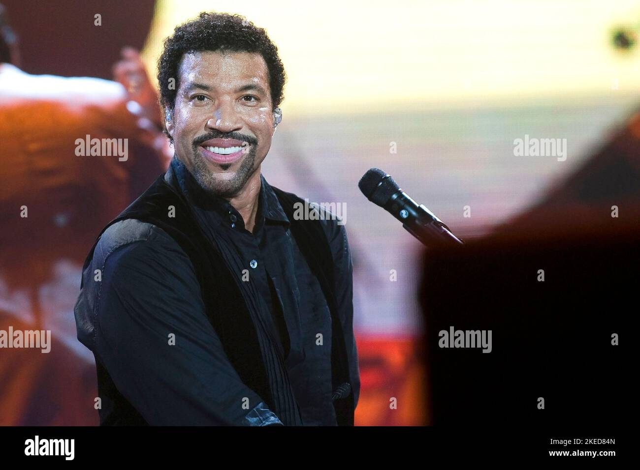 Concert of Lionel Richie in Het Gelredome. The concert is named ...