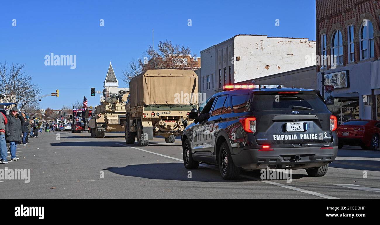 EMPORIA, KANSAS NOVEMBER 11, 2022 Company A 1st Battalion of the