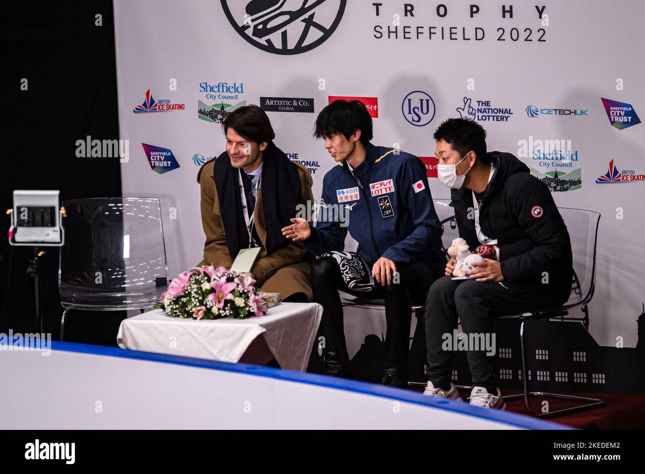 SHEFFIELD, Sheffield. 11th, Nov 2022. Koshiro Shimada performs in Men’s