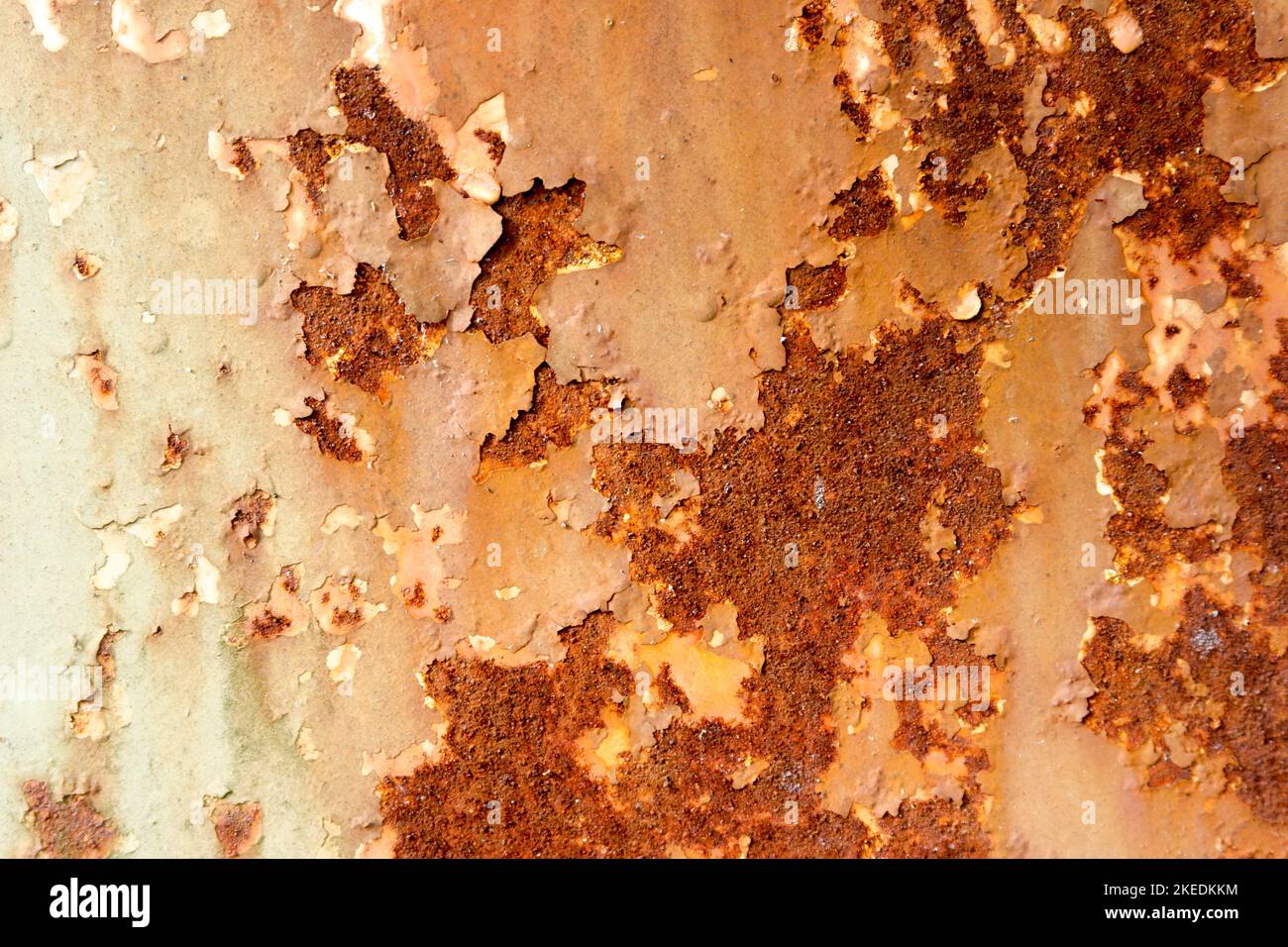 rusty metal sheet - surface texture Stock Photo