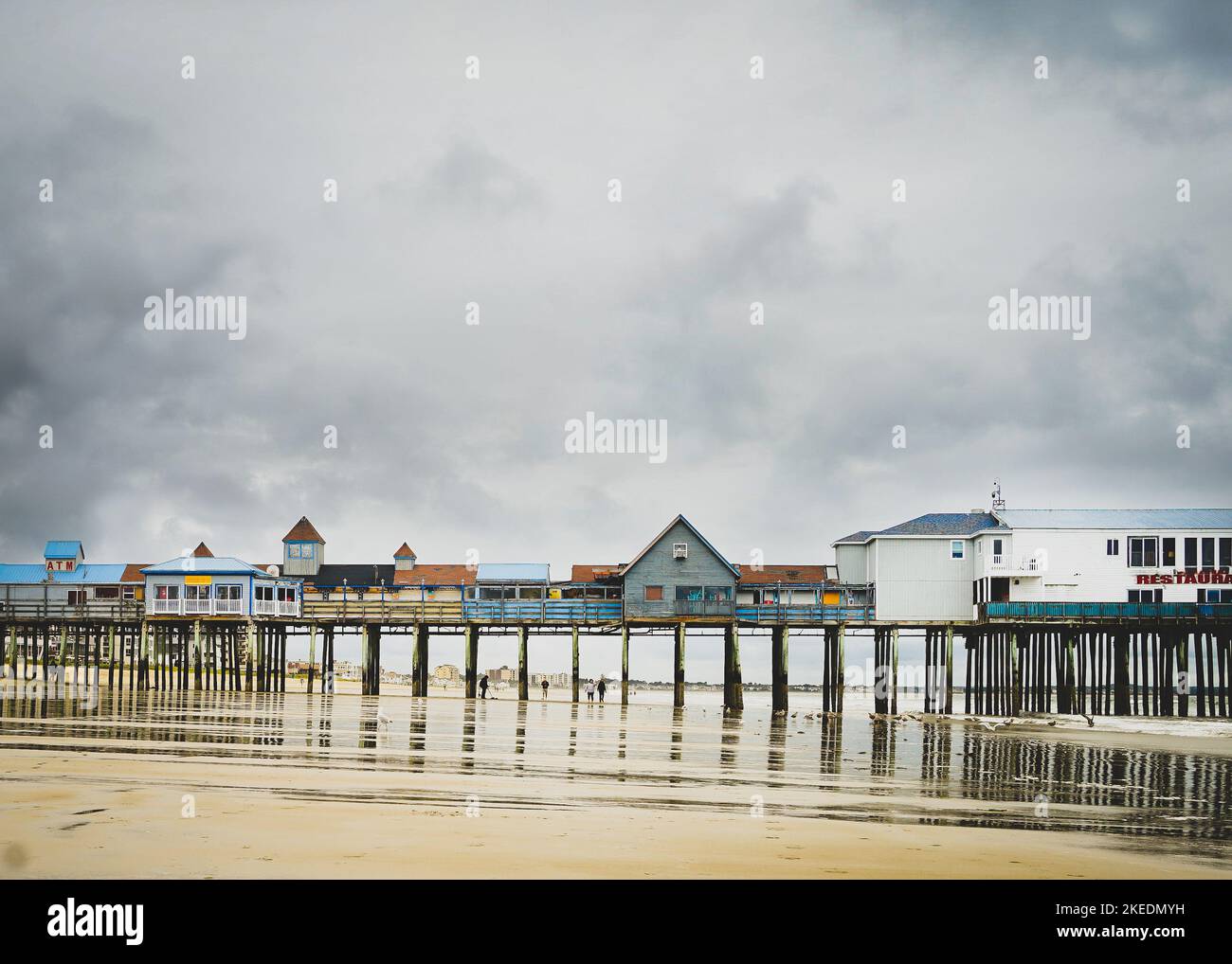 Old Orchard Beach, Maine Stock Photo Alamy