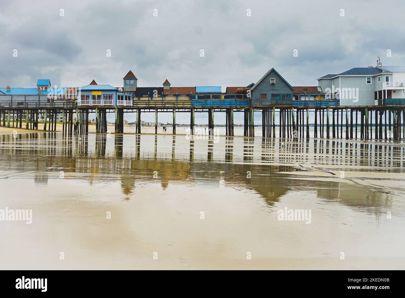 Old Orchard Beach, Maine Stock Photo Alamy