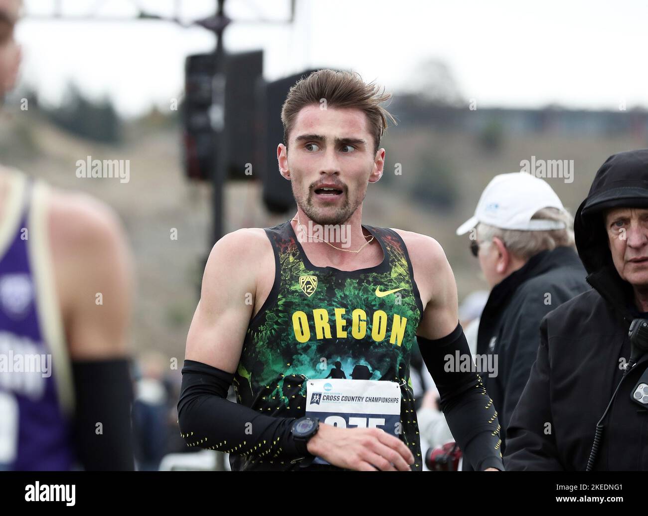 November 11 2022 Aaron Bienenfeld of Oregon places second at the 2022