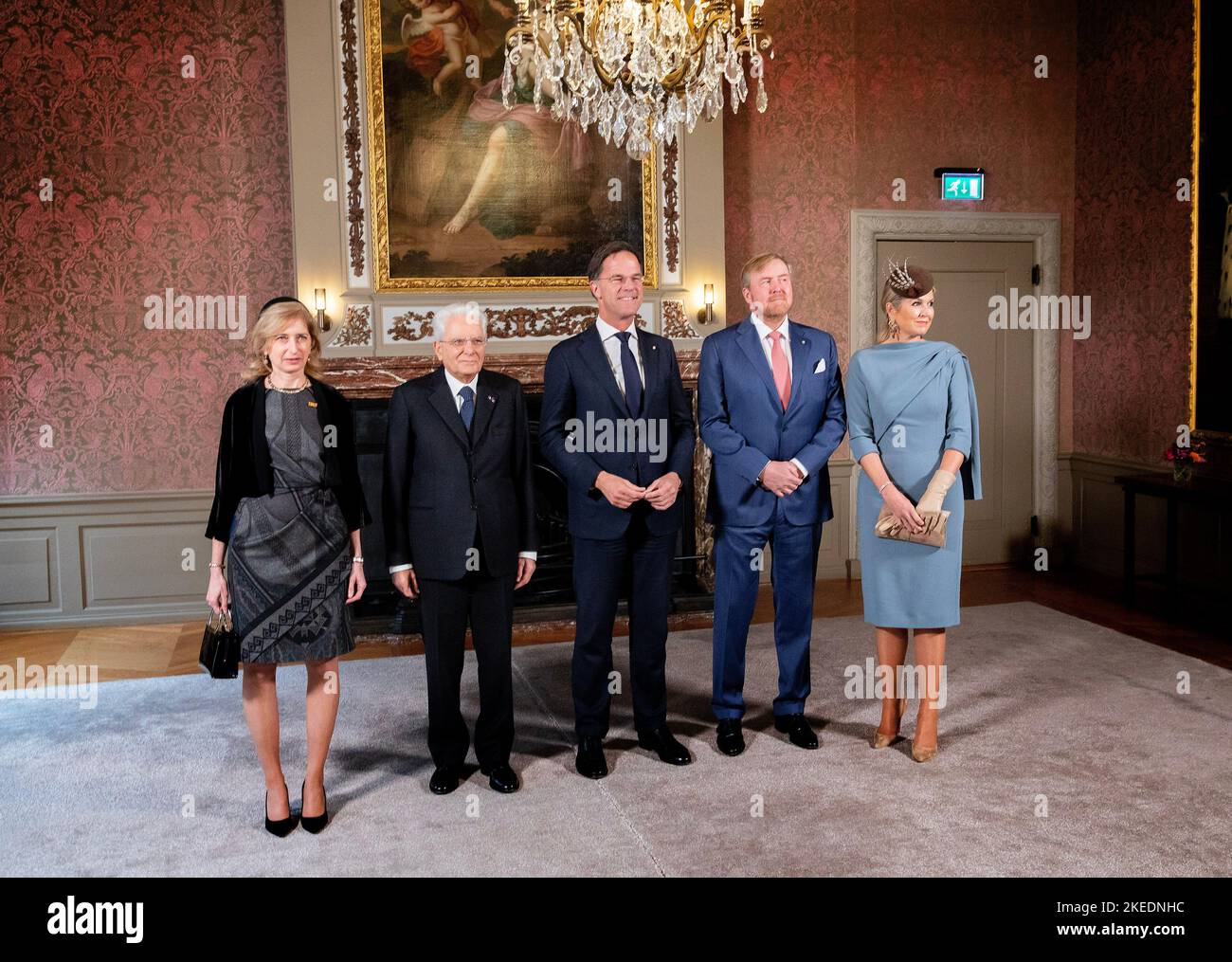 10-11-2022 The Hague Queen Maxima and King Willem-Alexander with ...