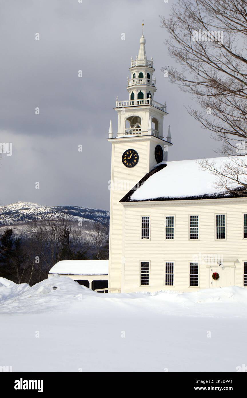 The Fitzwilliam, New Hampshire Town Hall Stock Photo Alamy